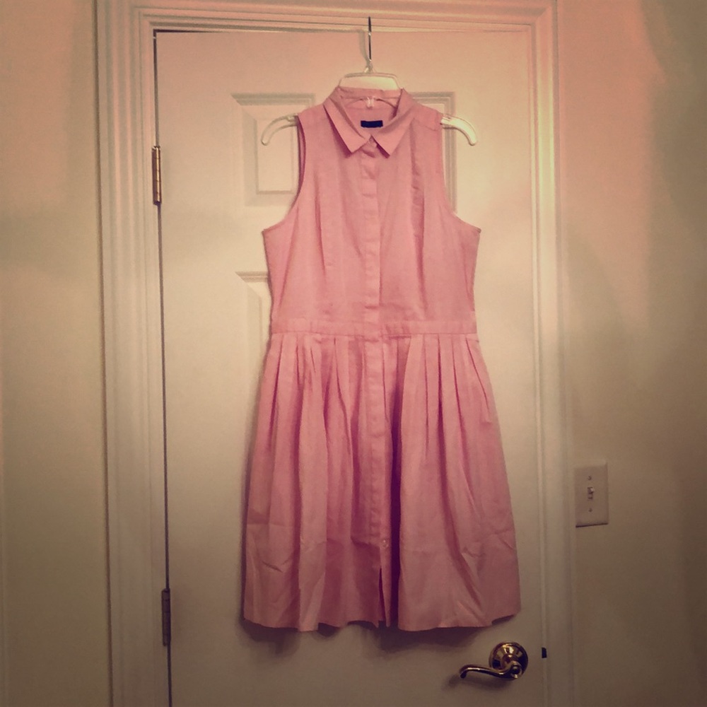 Ann Taylor pink summer dress